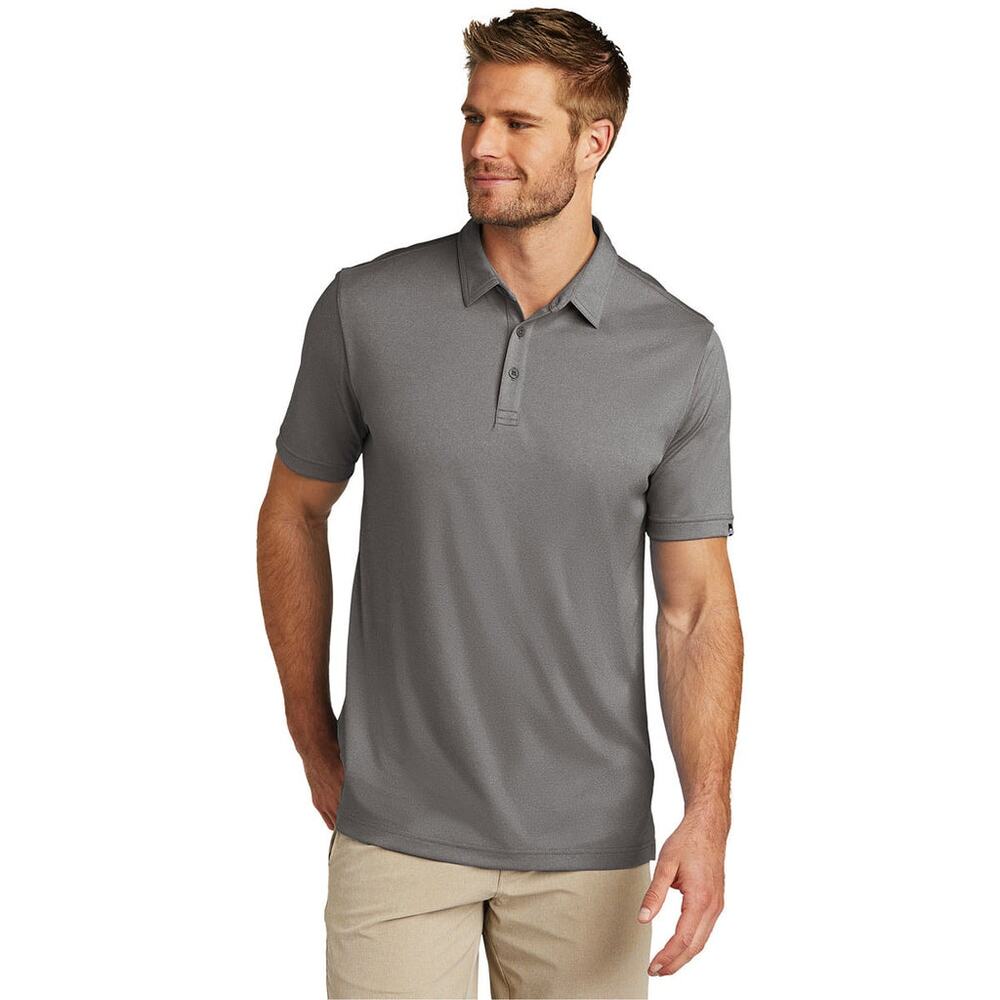NWT TravisMathew Men's Coto Performance Polo in Quiet Shade Grey size XL